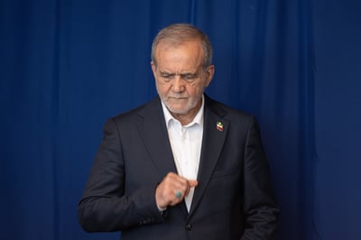 נשיא איראן מסעוד פזשכיאן