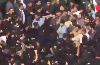 מהעימותים בטהרן