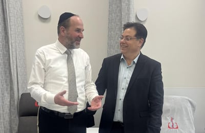 הנהלת כללית הנדסה בביקור מקצועי ביד שרה