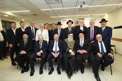 אירועי הוקרה למשלחת חברי הוועד להגנת הר הזיתים שהגיעה לישראל