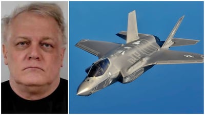 מטוס F- 35 | ג'רלד אדי בראון ג'וניור