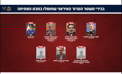 רשימת המחוסלים בצמרת המשטר