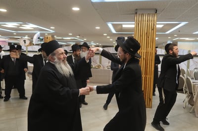 נישואי נכד הגאון רבי ניסים בן שמעון