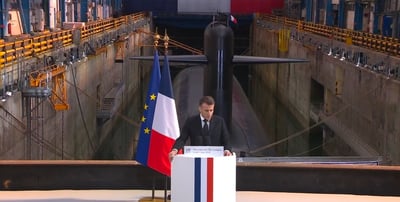 צרפת בהודעה דרמטית: מגדילים את מלאי ראשי הנפץ הגרעיניים - והשת"פ עם גרמניה 