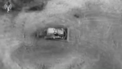 תיעוד מלב איראן: מטוסי קרב של צה"ל תוקפים משגרי רקטות ומערכות לחימה