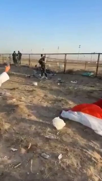 נפילת מטוס קרב בכווית