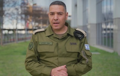 דובר צה"ל תא"ל אפי דברים בהצהרתו