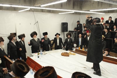 פורים בחצה"ק ביאלה רמת אהרן