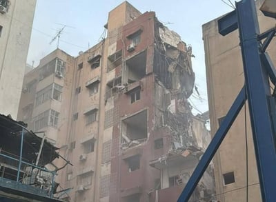 תקיפה ברובע הדאחייה. ארכיון