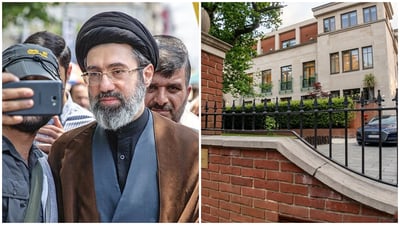 נכס בשדרת המיליארדרים בלונדון -  מוג'תבא חמינאי