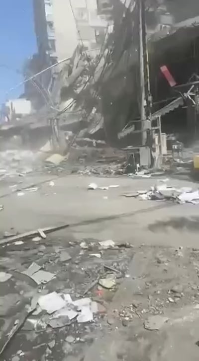 בשיגור חי: כך תועדה תקיפת מטרות חיזבאללה בדאחייה - בלייב | צפו