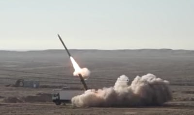 ירי במהלך תרגיל של משמרות המהפכה, אילוסטרציה