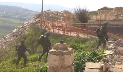 פעילות כוחות 401 במרחב דרום לבנון