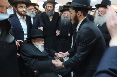 שמחת נישואי נין הגר"מ גריינמן