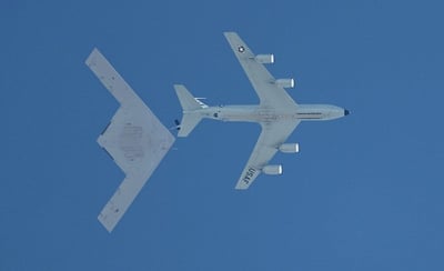 ה-B-21 "ריידר" השלים תדלוק אווירי ראשון