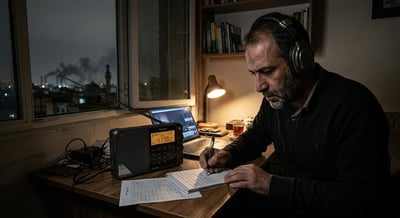 תעלומה בשידור חי: תחנת רדיו מסתורית שולחת מסרים מוצפנים לסוכנים בתוך איראן