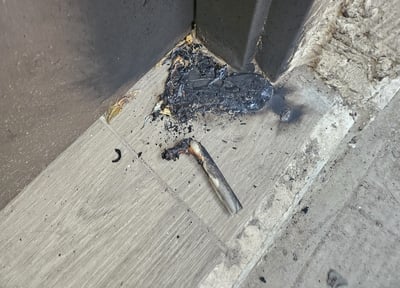 המזוזה השרופה