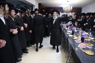 שמחת הווארט לבנו של הרה"צ רבי אלימלך בידרמן 