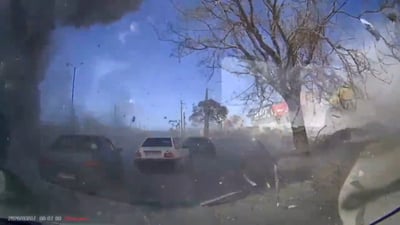 היום הפך ללילה | תיעוד מטורף: הרכב נוסע לאיטו -  ואז הגיעה התקיפה הישראלית