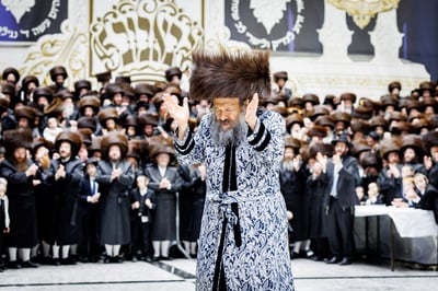 שמחת נישואי נכדי האדמו"ר מבאבוב 45