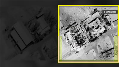 ארה"ב ממטירה כח אש אדיר על איראן: 100 ספינות הושמדו - 6,000 גיחות בשמי האויב