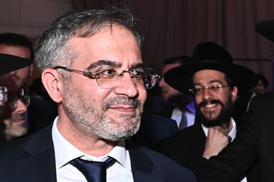 גדליהו בן שמעון בחתונת בתו לפני כחודש