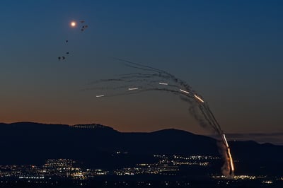 יירוט בשמי הצפון אמש