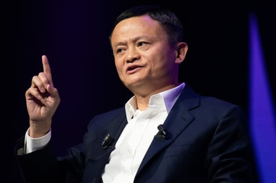 איש העסקים הסיני ומנכ"ל קבוצת עליבאבא ג'ק מא 