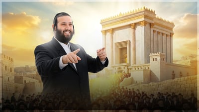 משה דוד וייסמאנדל בסינגל חדש: "בוין שוין די בית המקדש"