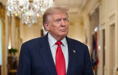 חזר בו מהאיומים. הנשיא טראמפ