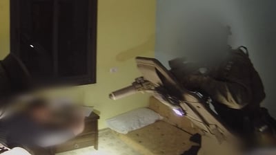 תיעוד: כך לוחמי הימ"מ עצרו שני חשודים מחוליה שהתאמנה לביצוע פיגועים