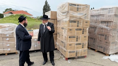הרב אהרונוב והרב אופן ואלפי המצות