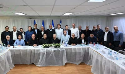 נתניהו נפגש עם ראשי הרשויות בצפון