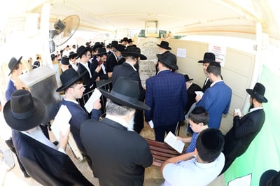 קבר הרב שך זצ"ל