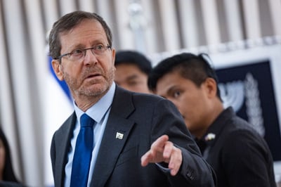 נשיא המדינה יצחק הרצוג