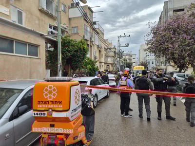 זירת נפילה בבני ברק