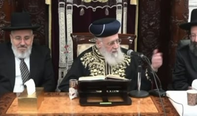 הגאון רבי יצחק יוסף במתקפה חסרת תקדים על בג"ץ: "שהקב"ה ישמיד אותם"