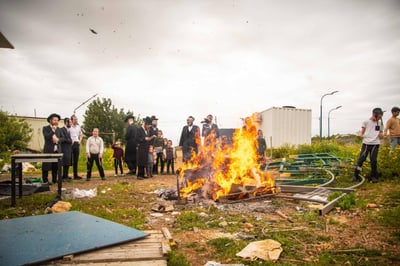 שריפת חמץ בעמנואל