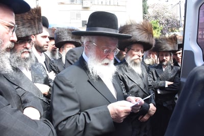 הלוויית הרבנית מרת כץ ע"ה