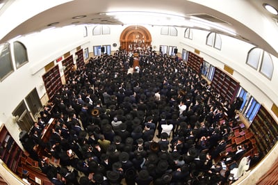 מסע הלויית הגר"א אלטמן זצ"ל