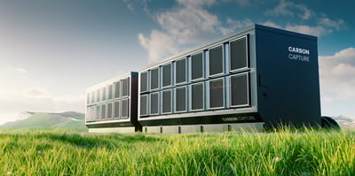 הדמייה של מתקנים ללכידת פחמן
