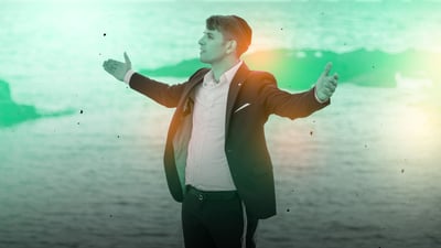 אלחנן ענבל בגרסה ווקאלית לשירו: "ממעמקים"