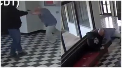 ברגע האחרון: מנהל בית ספר הסתער על יורה חמוש ומנע טבח המוני