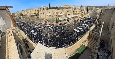 מסע הלוויית הבחור יששכר דב שפיגל ז"ל