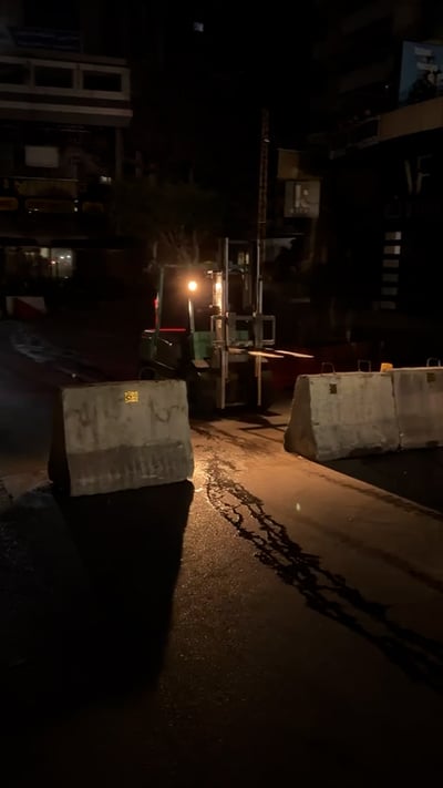 פתיחת צירים בלבנון