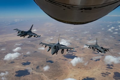 מטוסי הקרב של ארה"ב מול איראן