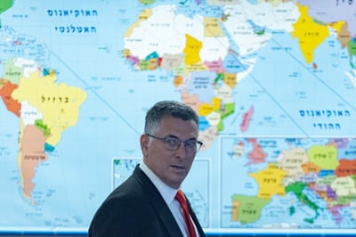 שר החוץ גדעון סער