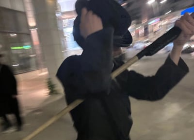 קיצוני מוריד דגל ישראל ברמב"ש ד' ביום הזיכרון תשפ"ד