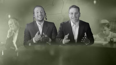 אבי אילסון ומוטי איידנסון בגרסה ווקאלית ללהיט שלהם: "ניגון של הלב"