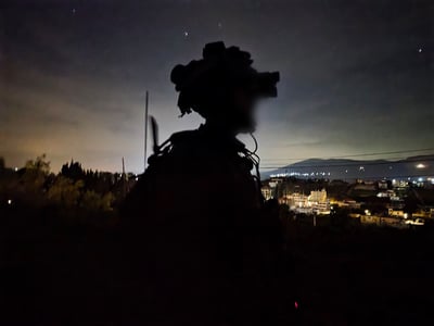 פעילות כוחות חטיבה 769 בכפר דבין בדרום לבנון